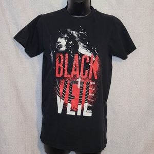 Black Veil Brides graphic band shirt.